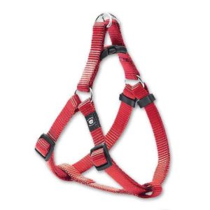 Karlie ASP Step&Go Geschirr - Rot - 15 mm, 41-58 cm