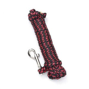 Karlie ASP Suchleine - Schwarz-Rot - 8 mm, 5 m