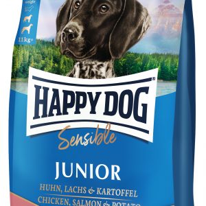 HappyDog Sensi Junior Lachs Kar 10kg