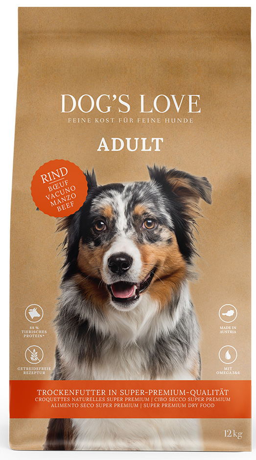 DOGSLOVE Rind 12kg