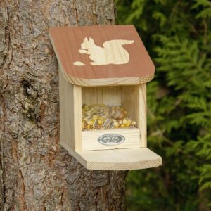 ESSCHERT DESIGN Eichhörnchen Futterhaus