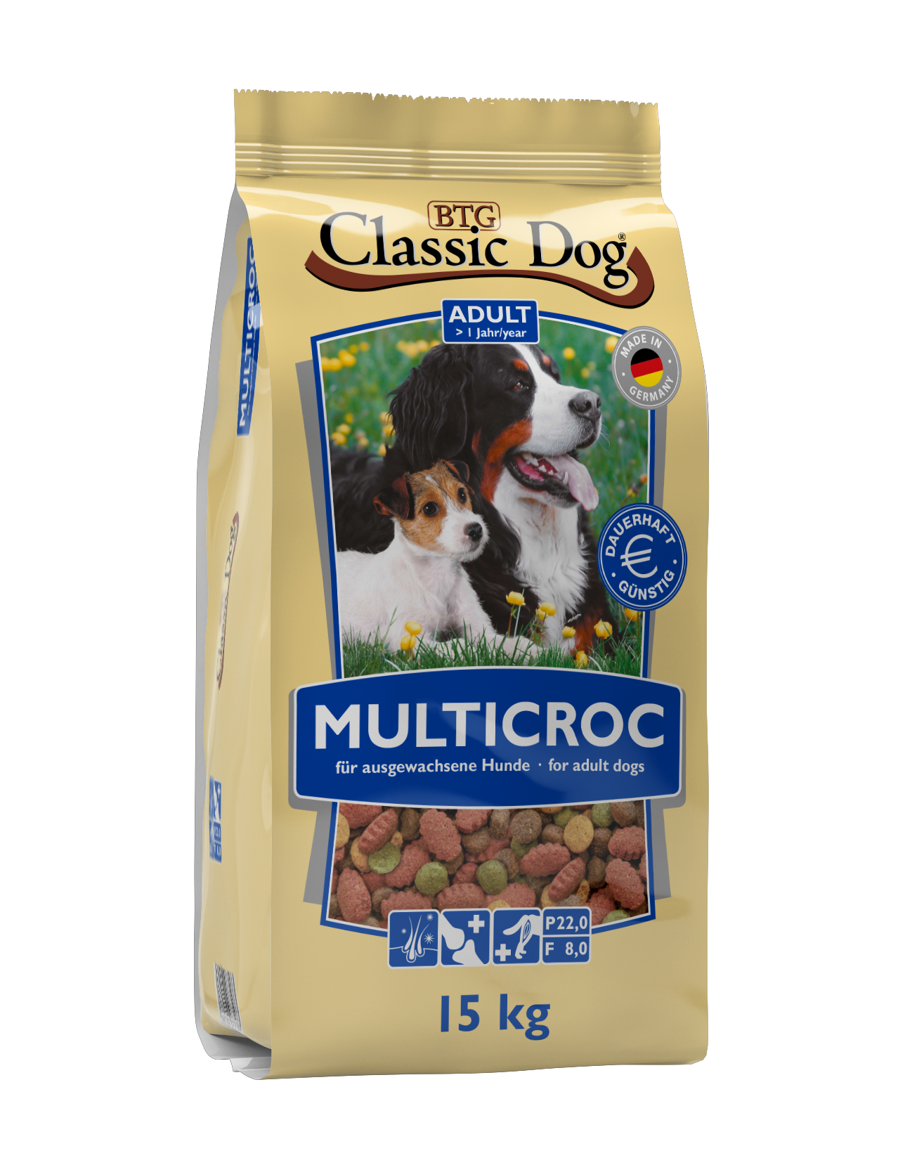 Classic Dog Multicroc 15kg